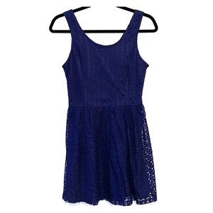 Navy blue dress